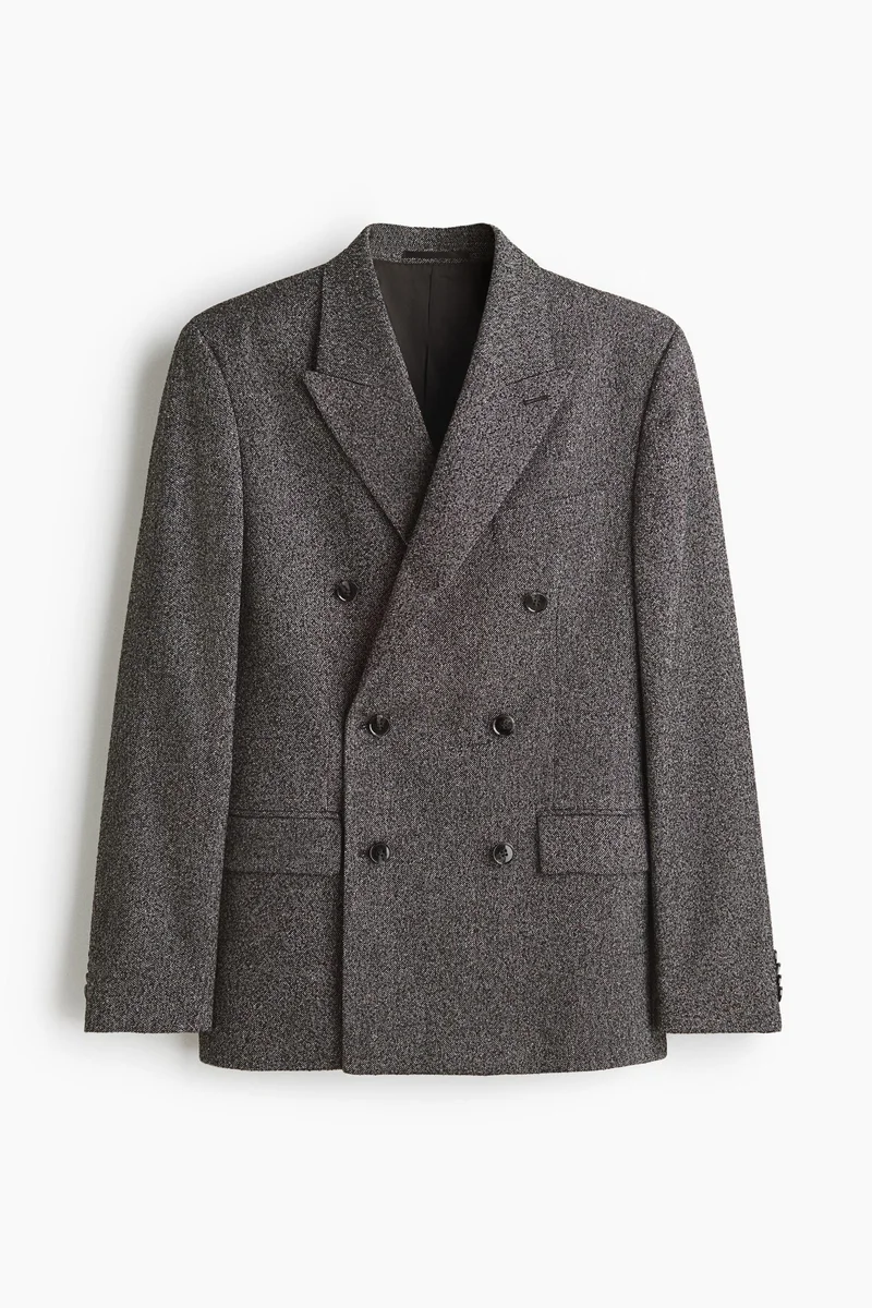 H&M  Regular Fit Double-breasted jacket for Men | Best Price UAE